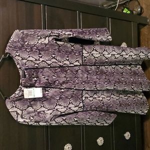 Michael Kors dress- snake print New with tags-size 8